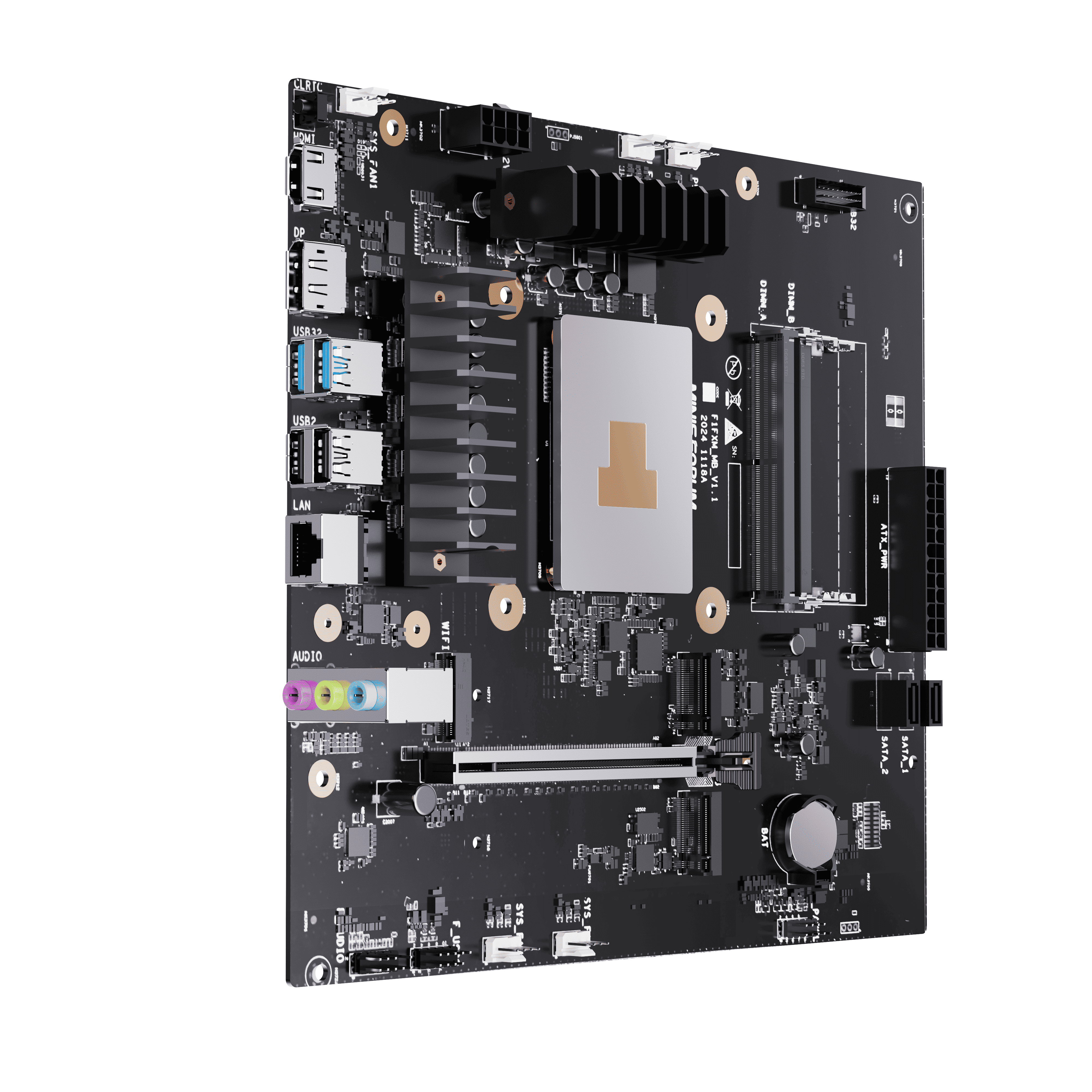Minisforum BD795M M-ATXマザーボード|AMD Ryzen™ 9 7945HX