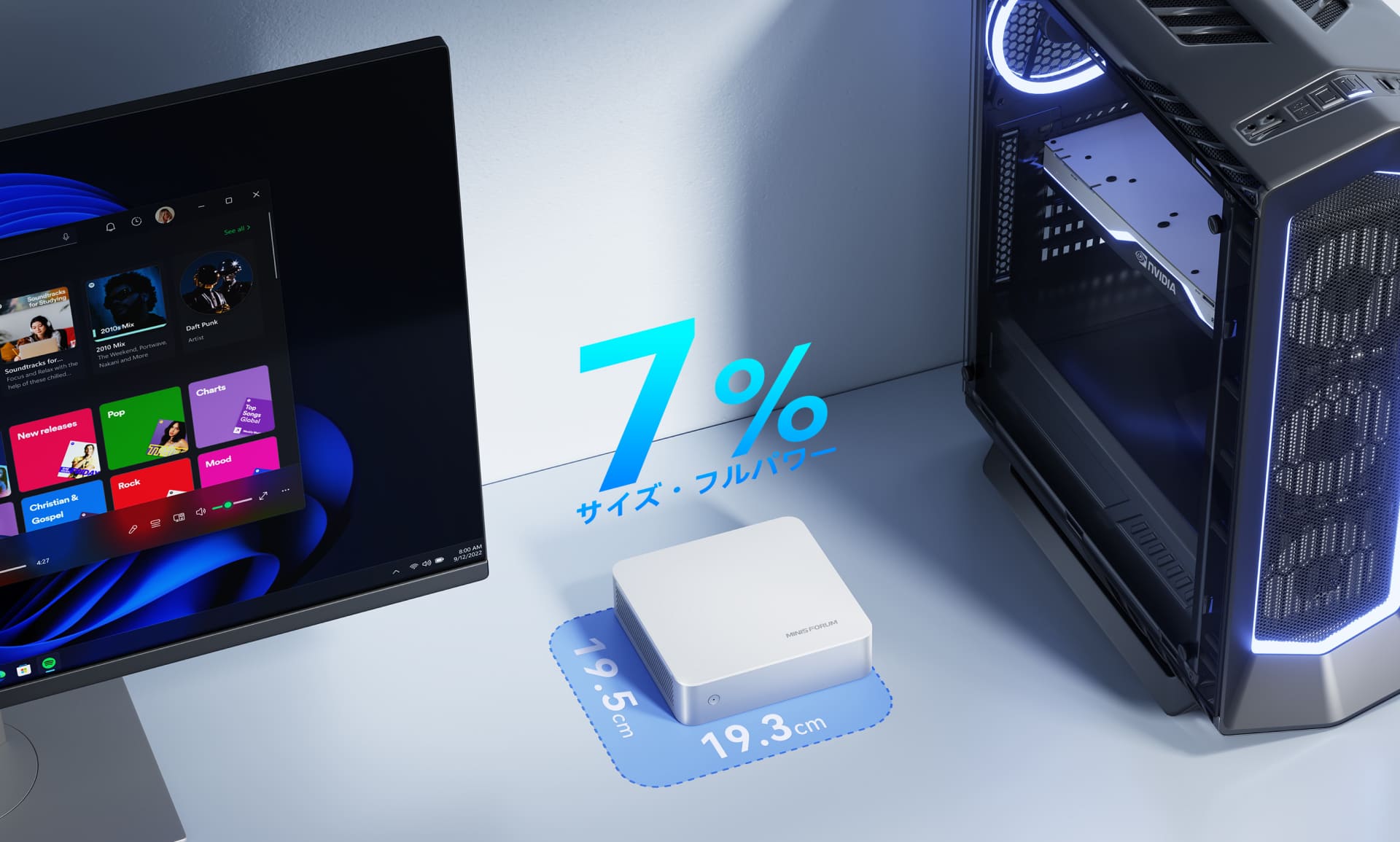 Minisforum M1-1295ミニPC｜Intel® Core™ i9-12950HX