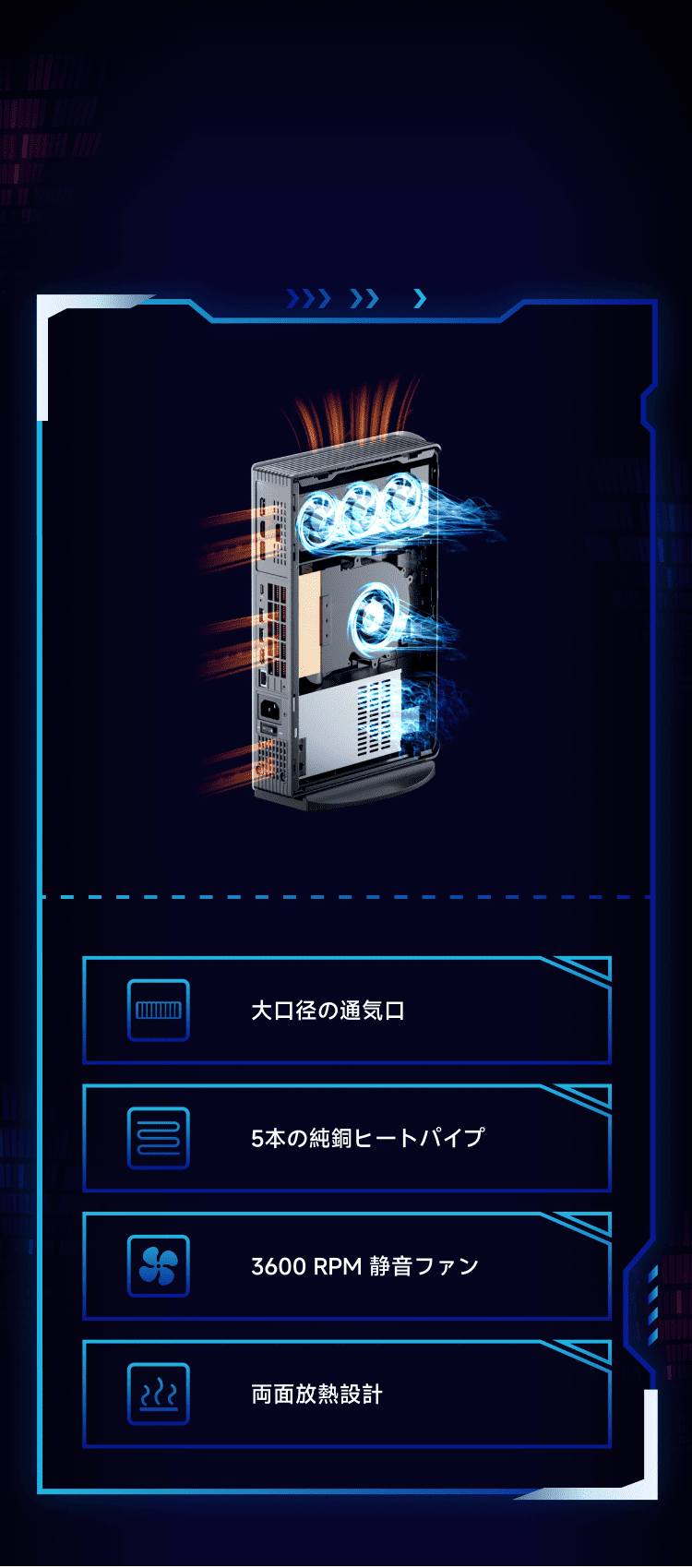 Minisforum G1 PRO ゲーミングミニPC｜AMD Ryzen™ 9 8945HX & GeForce