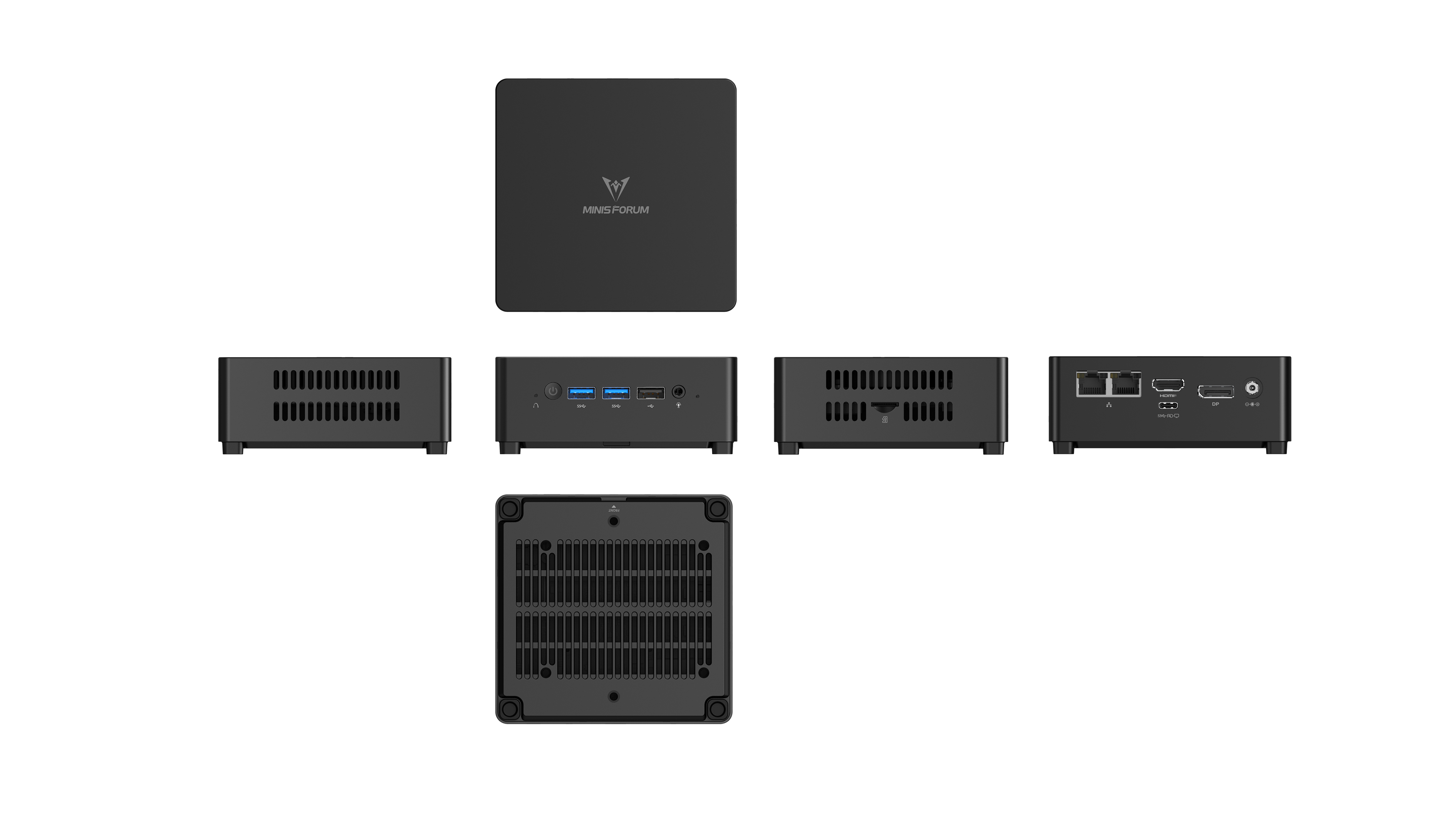 整備済み品】Intel® N100‐Minisforum UN100L｜UN100P｜UN100D