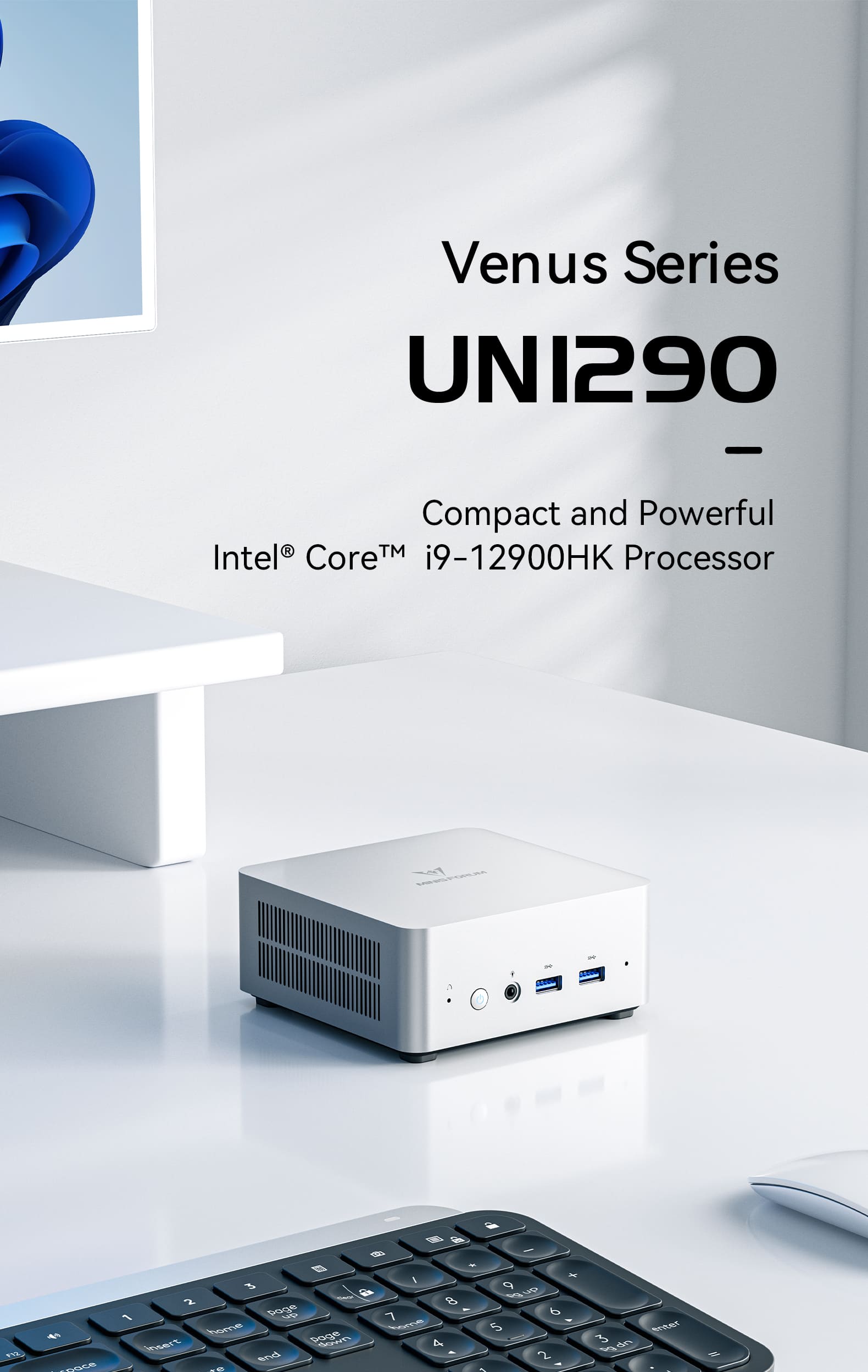 A1ページ 【新品未開封】 Minisforum 12900HK Amazon.com: MINISFORUM UN1290 Mini PC 12th Gen Core i9