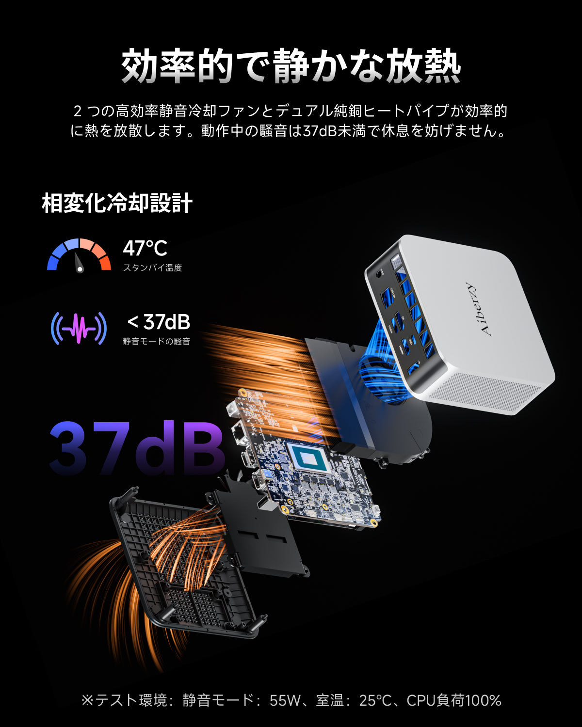 Aiberzy XG1-370 小型PC｜AMD Ryzen™ AI 9 HX 370