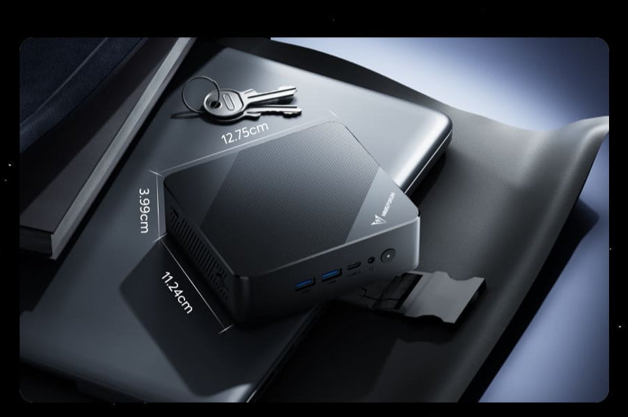 MINISFORUM UN100L （N100）ミニPC 本体 事務用】Minisforum UN100PミニPC‐Intel® N100